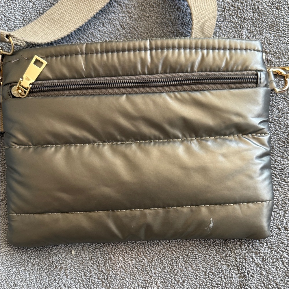 THINK ROYLN Metallic Bronze Crossbody Bag - Picture 2 of 2